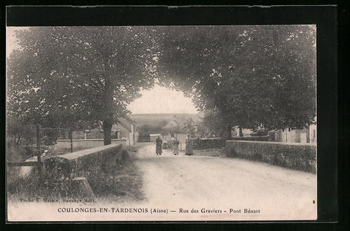 Cpa coulonges tardenois - cpa, coulonges-en-tardenois