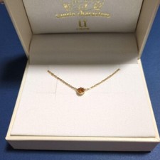 Collier tasse à thé citrine