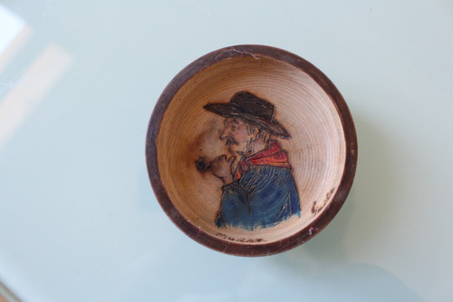 Cendrier ancien murat fumeur - cendrier,