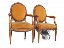 Fauteuils de Louis XVI velours