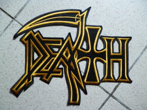 Death shaped logo back - shaped,