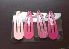 BARRETTE A CHEVEUX  - 4 barrettes déclinaison de rose