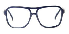 Lunettes de vue bleues Vintage