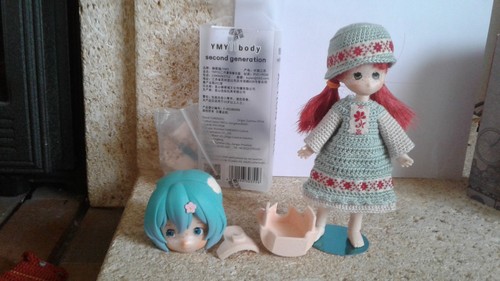 Lot bjd ob11 ymy 12cm - ymy, 2