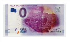 Billet touristique France Millésime 2016 Train a vapeur des Cevennes