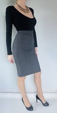 Jupe crayon Prince-de-Galles