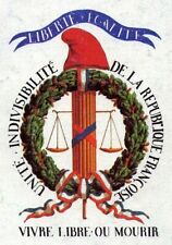 PLAQUE MÉTAL  REPUBLIQUE