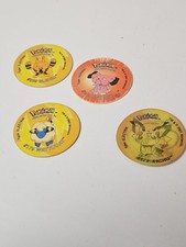 Lot de pogs Pokémon rétro