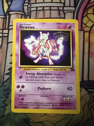 Carte pokemon mewtwo - carte, promo