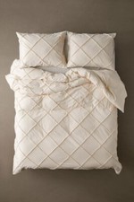 Ensemble De 3 Pièces Housse De Couette Tressée En Coton Boho UO