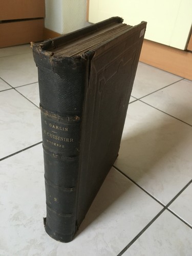 Livre cuisinier moderne - livre,