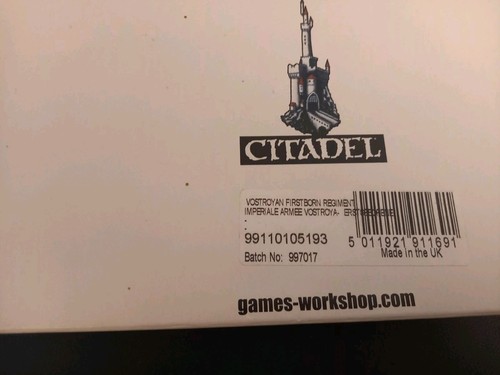 Warhammer 40k vostroyan - warhammer, 40k: