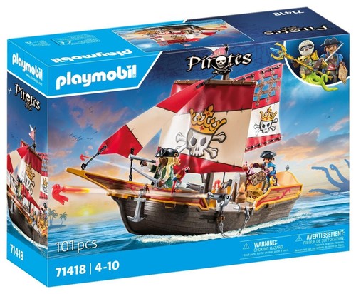 Playmobil 71418 bateau - 71418, pirate