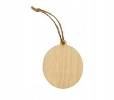 Suspension bois Noël boule