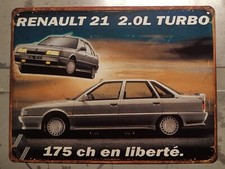 plaque métal vintage Renault