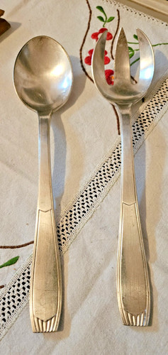 Art deco couvert salade - deco,