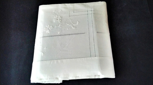Joli drap coton blanc - joli,