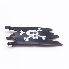 43559 Playmobil Drapeau Pirate Tête de Mort Déchiré