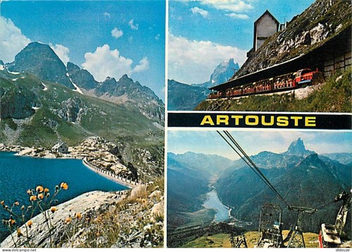 Carte postale artouste - postale, 64