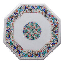 Table D’Angle En Marbre 18''