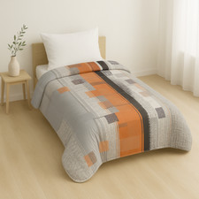 Couette Tempérée Géométrie - 1 personne - 140x200 - 10413