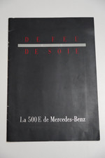 Catalogue Brochure Mercedes-Benz 500E W124 1991 France