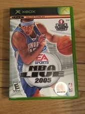EA SPORTS NBA LIVE 2005 - XBOX - COMPLETE WITH MANUAL - FREE S/H - (TT)