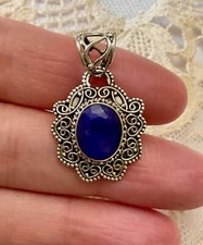 ANCIEN PENDENTIF ARGENT MASSIF