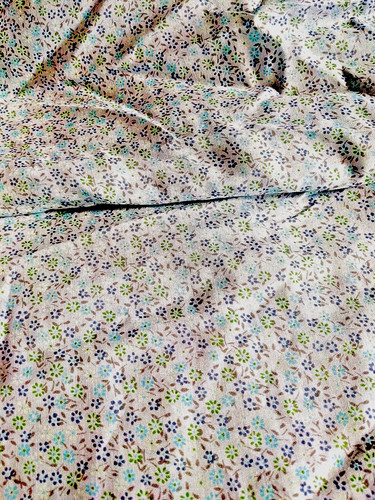 Coupe tissu voile coton - de,
