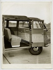 Samba Bus VW Deluxe Microbus : intérieur - Photo Vintage Volkswagen 1954