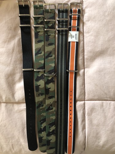 Lot 5 bracelets nato - lot,