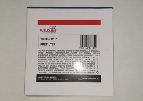 Weldline zephyr préfiltre lot - zephyr,