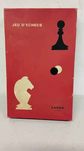 Jeu échecs vintage lardy - jeu, d’échecs