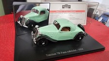  Voiture 1/43 Atlas  Traction 7 B Faux Cabriolet 1934. Version 2006 