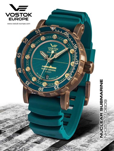 Vostok europe ssn 571 - vostok, ssn-