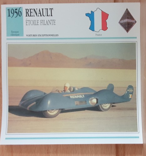Renault etoile filante carte - renault,