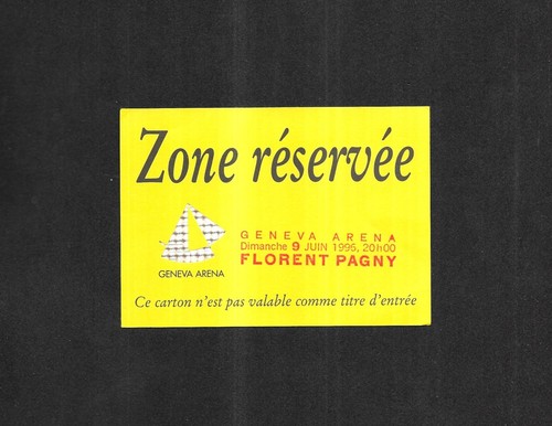 Rare ticket billet de - rare, /