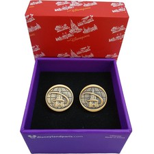 Boutons manchettes euro - boutons, -euro
