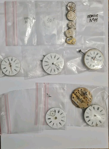 Lot mecanismes montres - de,