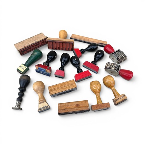 Lot anciens tampons - lot,