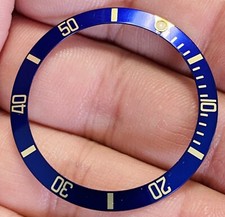 Rolex Blue Insert For Submariner Date Model Ref 16808 16803 16613 16618 SP18