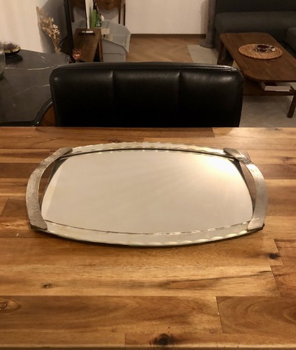 Plateau miroir verre - plateau,