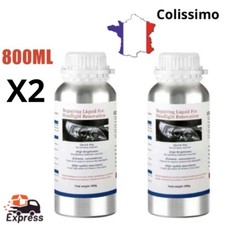 2X Recharge Kit Rénovation Phare Voiture Polissage Restauration Optique Polymère