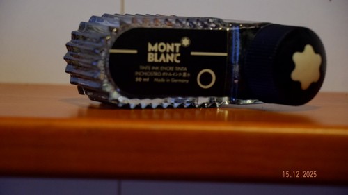 Encrier mont blanc - blanc, vide