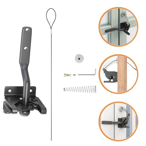 Loquet portail gâche - loquet,