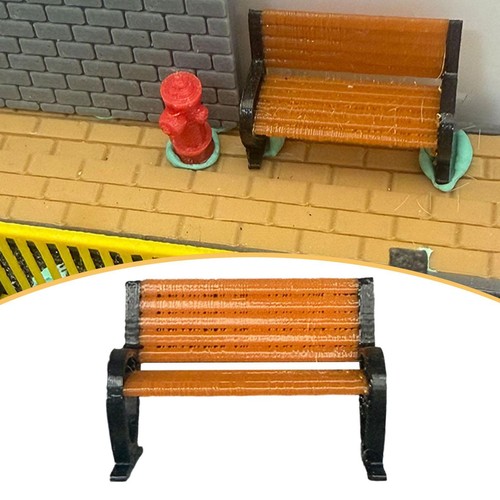 Maquette banc public à - maquette,