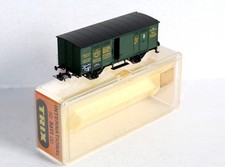 TRIX HO 52 3611 WAGON COUVERT A PORTE COULISSANTE BAVAROIS, K.BAY 86551, FOURGON