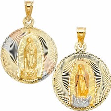 14k Solid Gold Virgen