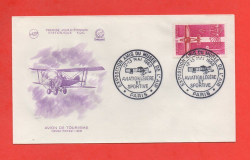Fdc 1962 avion tourisme - de,