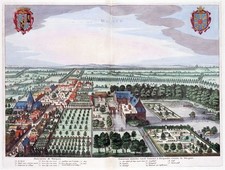 Reproduction plan ancien de Wakken 1649